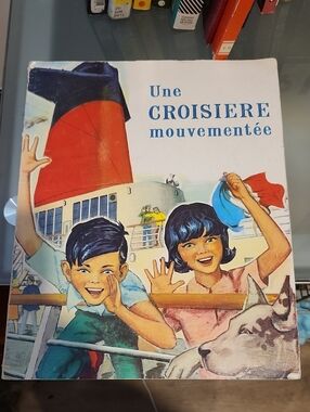 📚 4/$20 📚 Une Croisiere mouvementée Vintage Illustrated Book